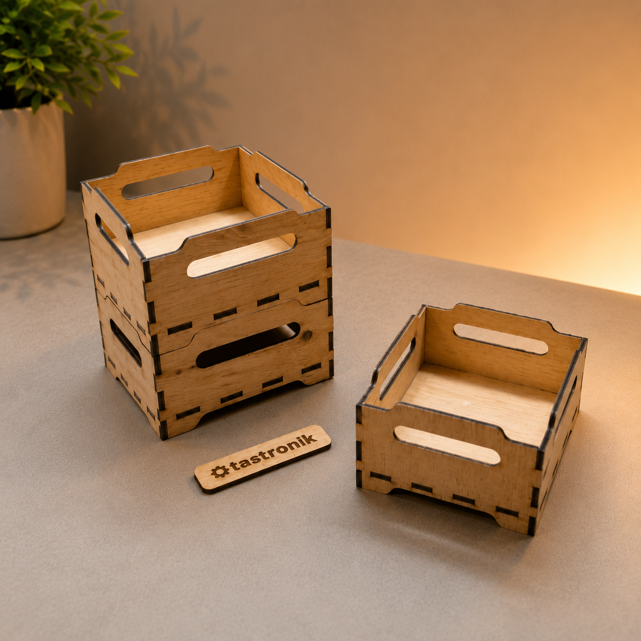 mini stackable storage